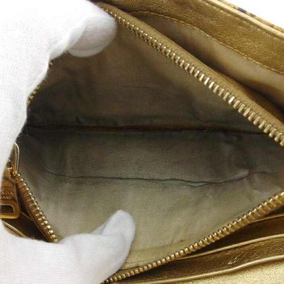 Authenticity guaranteed USED Prada Wallet Python Beige Python Leather - Picture 10 of 11